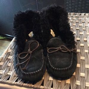 High top UGG moccasins